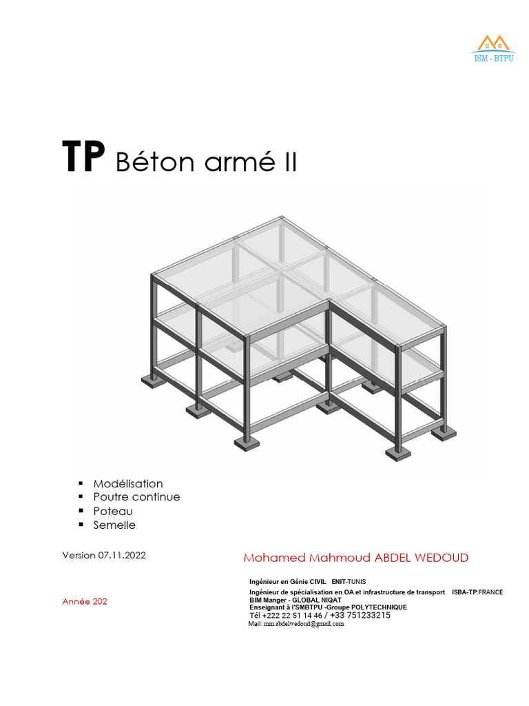 TP Béton ArméII-V0 | PDF