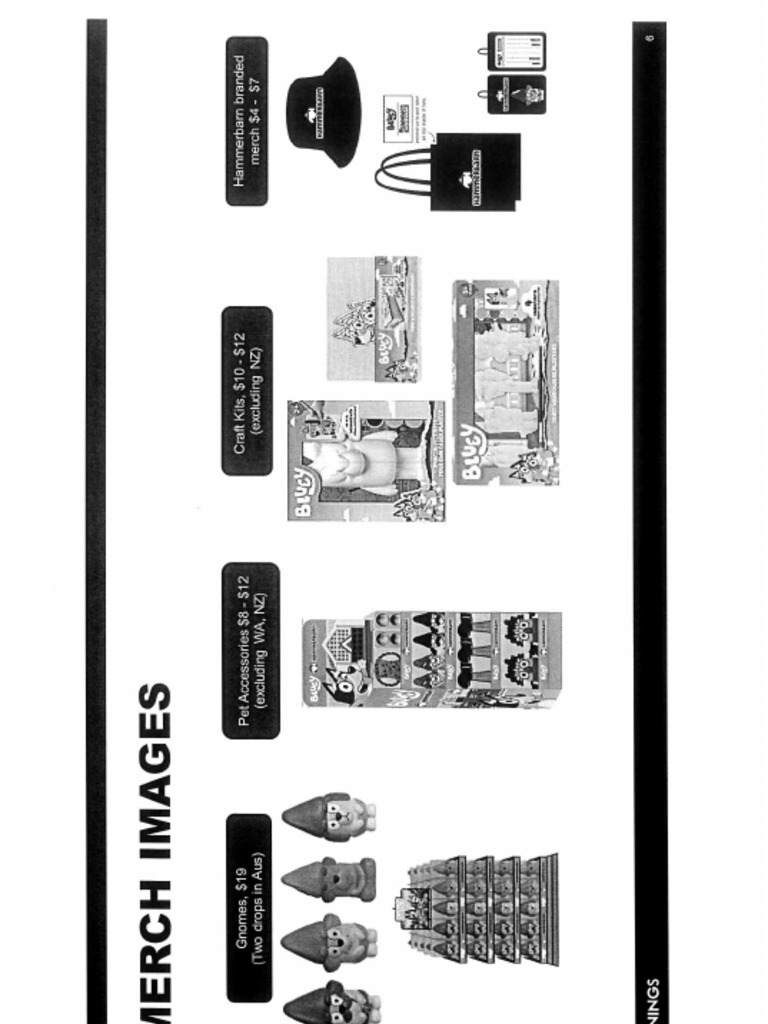 Bluey merch pdf