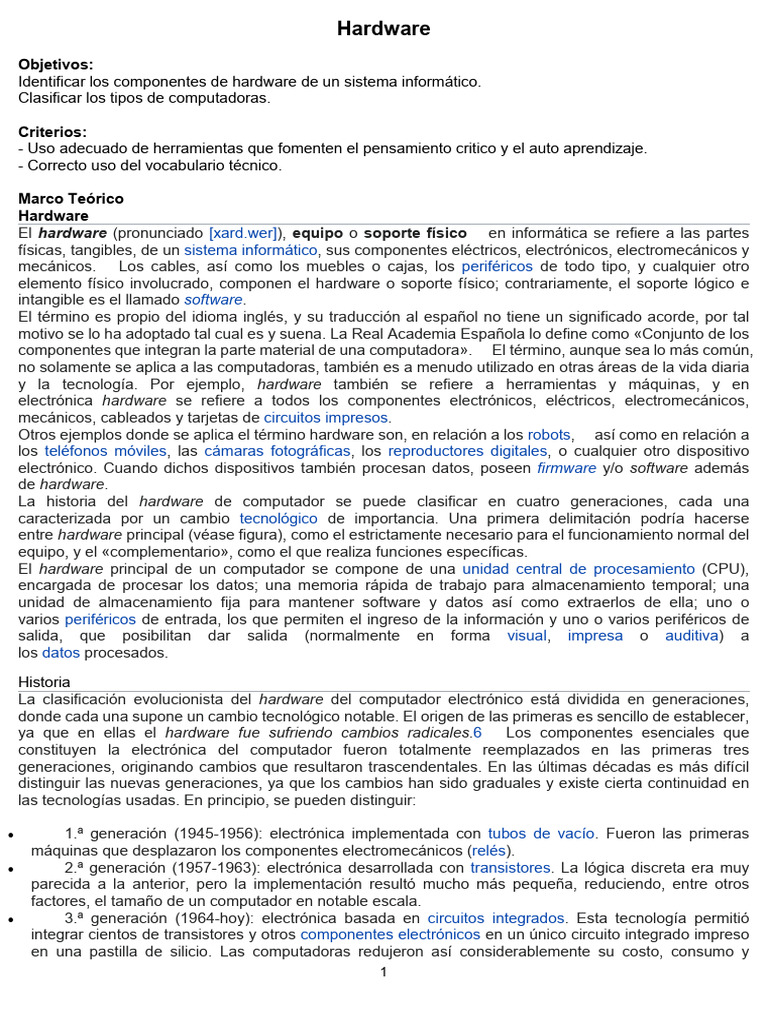 Hardware | PDF