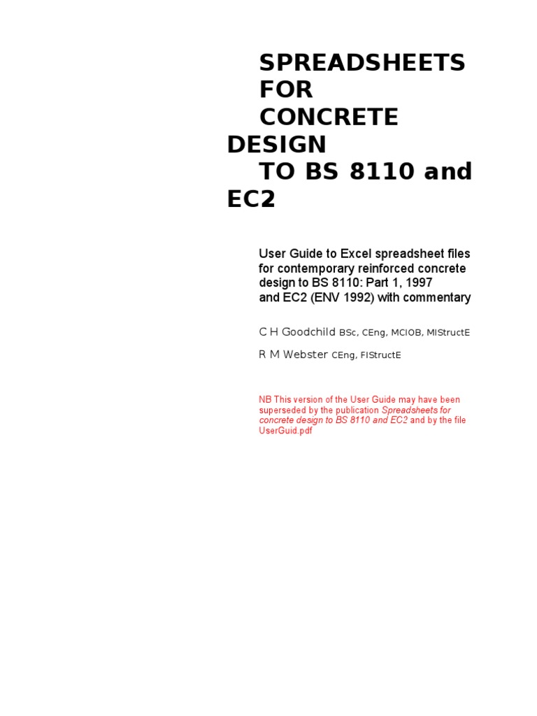 Bs 8110 Circular Column Design Charts Free Download