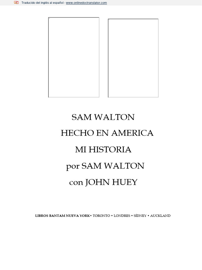 Made in America (Sam Walton) ESPAÑOL En.es PDF