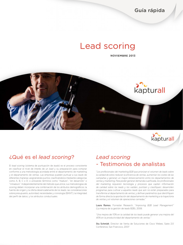 Lead Scoring Guia Basica | PDF