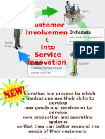 Customer Involvement Into Service Innovation