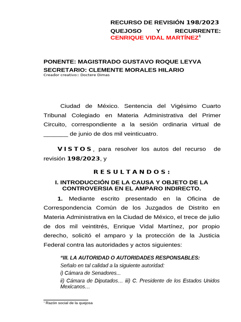 Ra 198 2024 Repone PDF