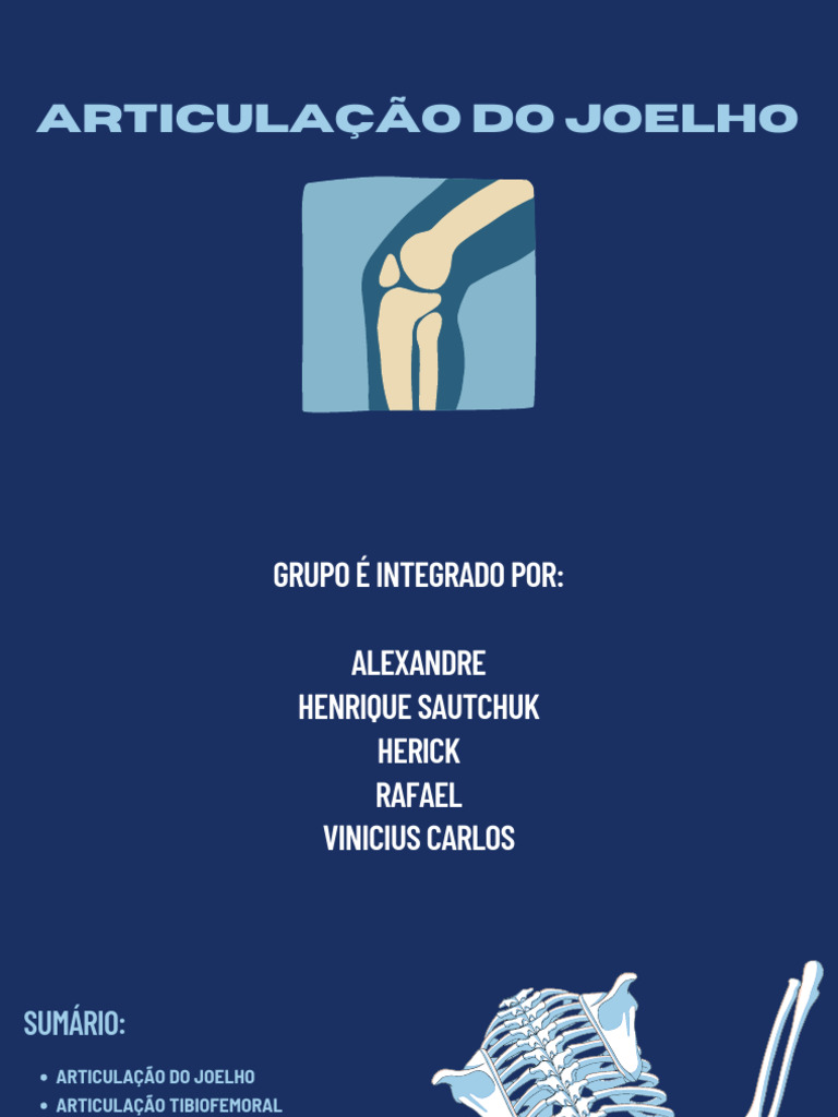 Articulação Do Joelho | PDF