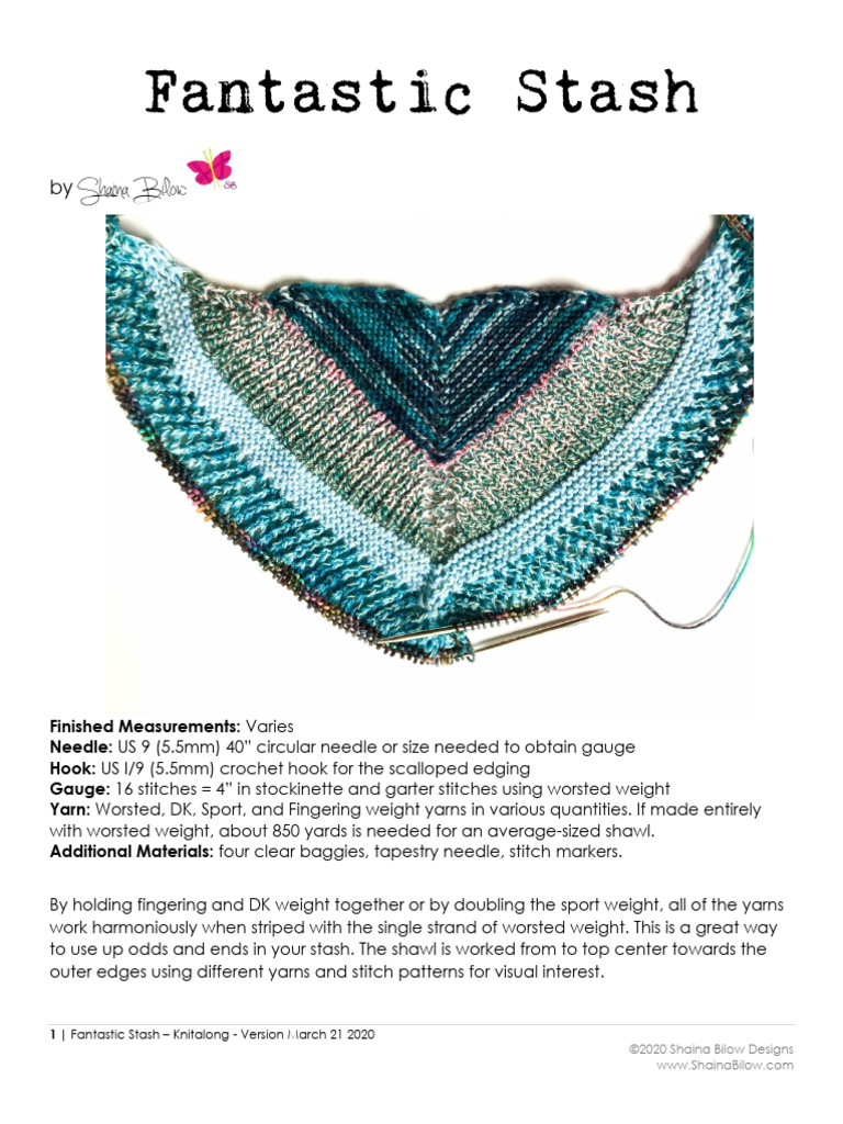 Knitting Pattern For Your | PDF