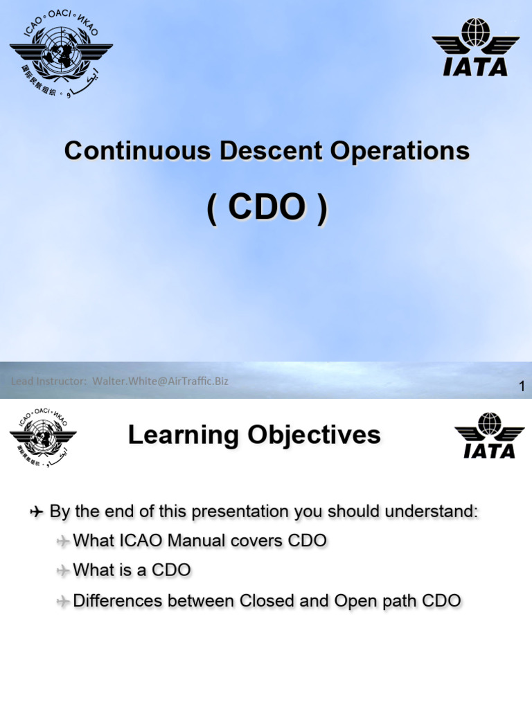 06 - PBN Airspace Workshop CDO | PDF | Air Traffic Control | Technology ...