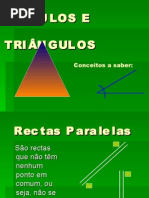 Ângulos e TriÂngulos