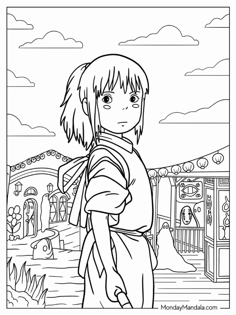 spirited-away-chihiro-in-the-spirit-world-coloring-page-pdf