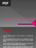 PLC Input Output