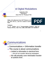 Analog and Digital Modulations