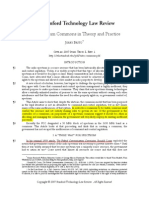 The Spectrum Commons in Theory and Practice: C: 2007 S - T - L. R - 1