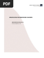 Sp3-3 - Reinforced Concrete Spec