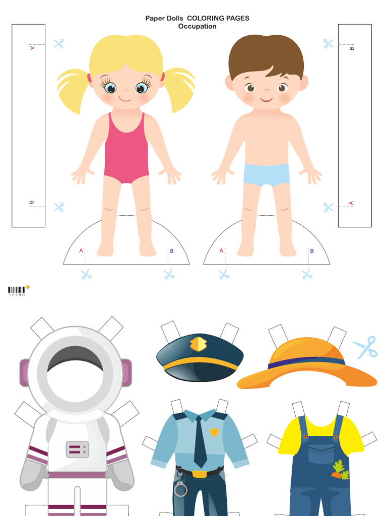 Community Helpers Paper Dolls | PDF