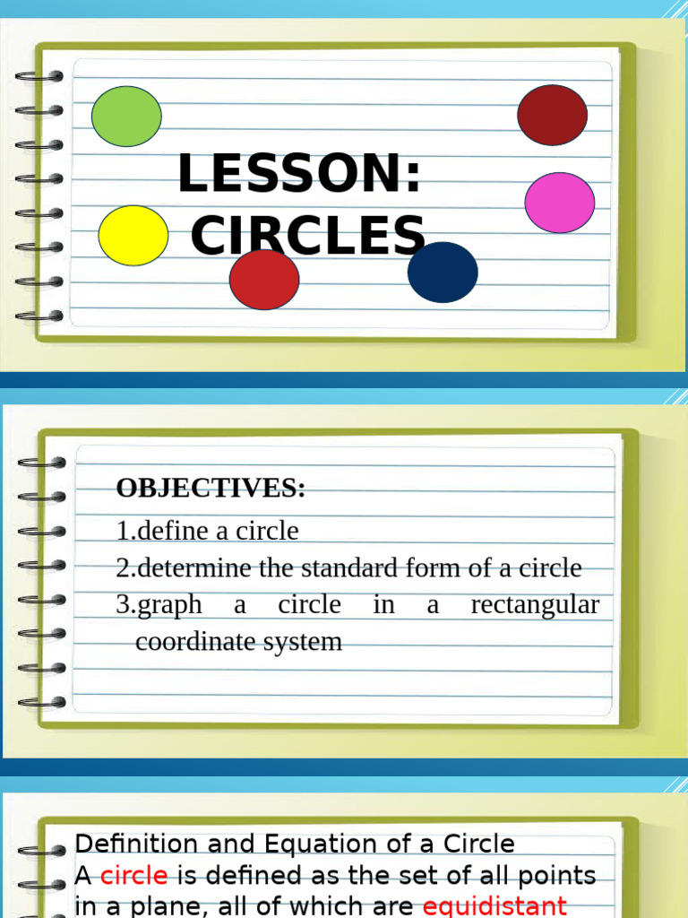 Circles | PDF