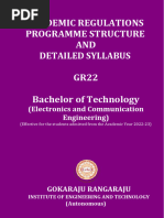 Academic Regulations Programme Structure AND Detailed Syllabus ...