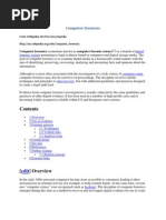 Computer Forensics: Computer Forensics (Sometimes Known As Computer Forensic Science