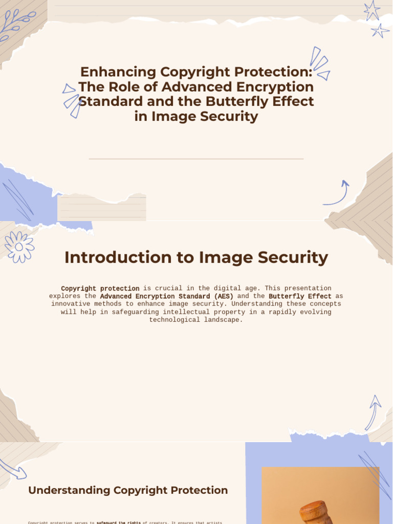 Slidesgo Enhancing Copyright Protection The Role of Advanced Encryption ...