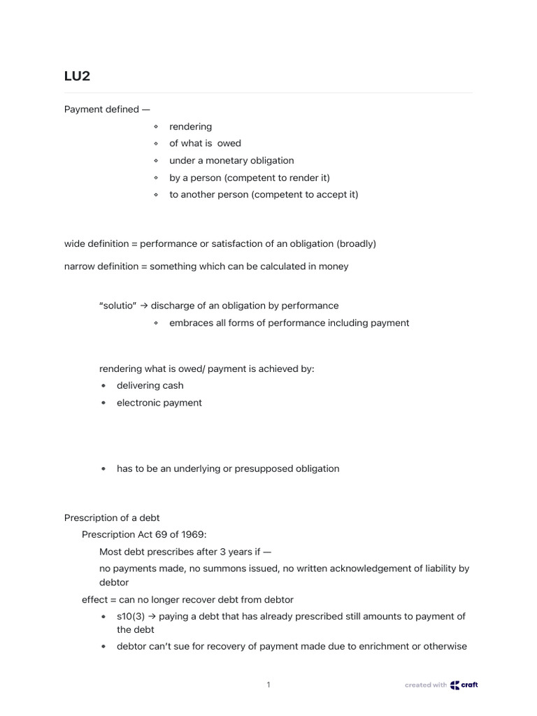 LU2 | PDF
