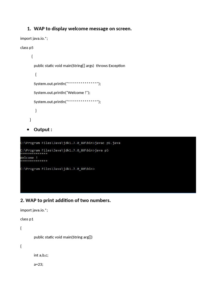 JPR Lab Assignment 1 Solution JPR | PDF