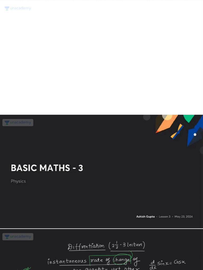 BASIC MATHS - 3 With Anno 1724095996029 | PDF