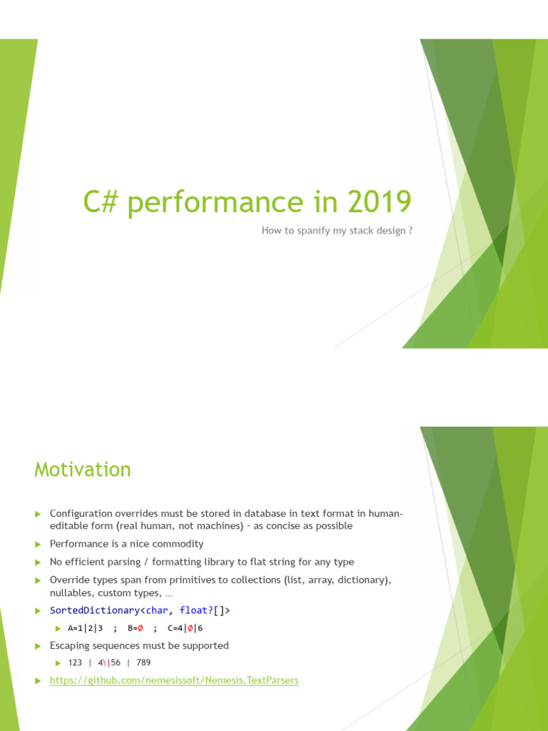 Modern c performance pdf
