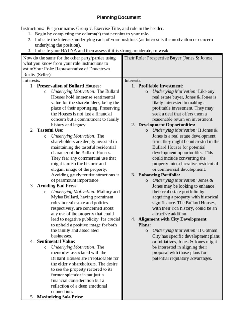 Bullard Planning Document Template Hur 2024 PDF