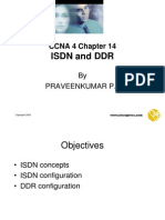 Isdn and DDR: CCNA 4 Chapter 14