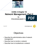 Network Management, Part 2: CCNA 4 Chapter 18