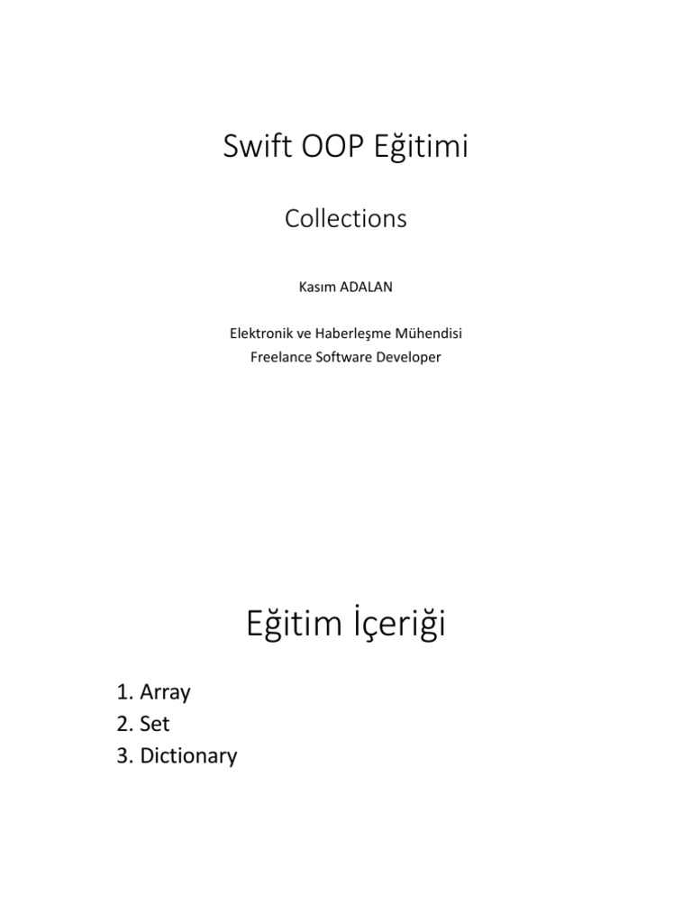 Collections | PDF