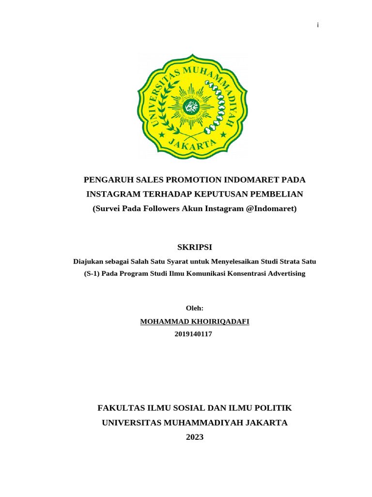 Final Skripsi Rev | PDF