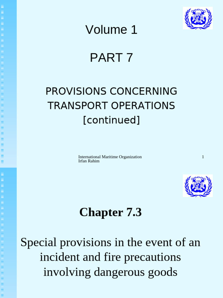 5-Part 7-Provisions | PDF