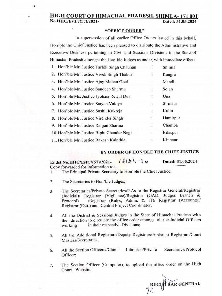 Administrative Judges | PDF