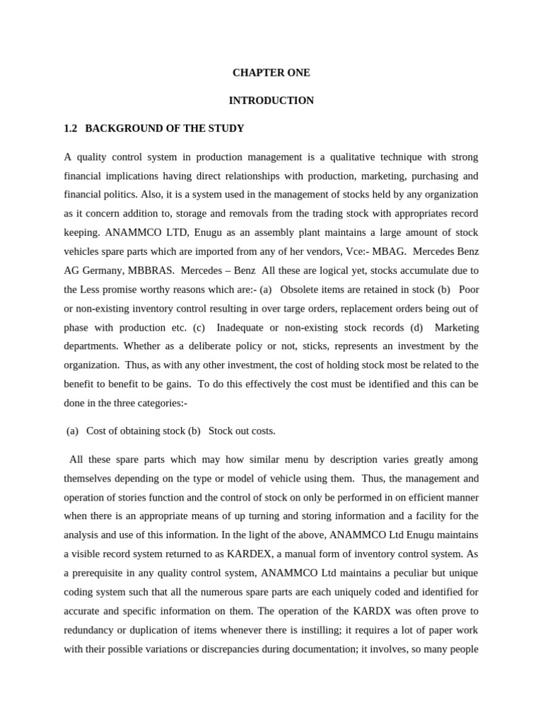 Design and implementation software based quality control system pdf