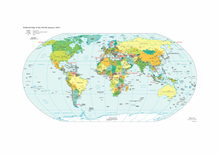 Major STRAITS of The World | PDF
