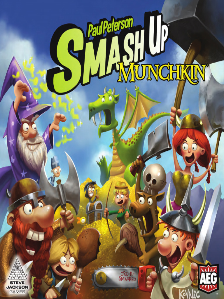 Smashup Munchkin Rulebook | PDF