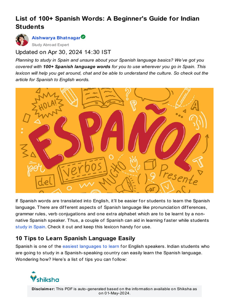 Spanish | PDF