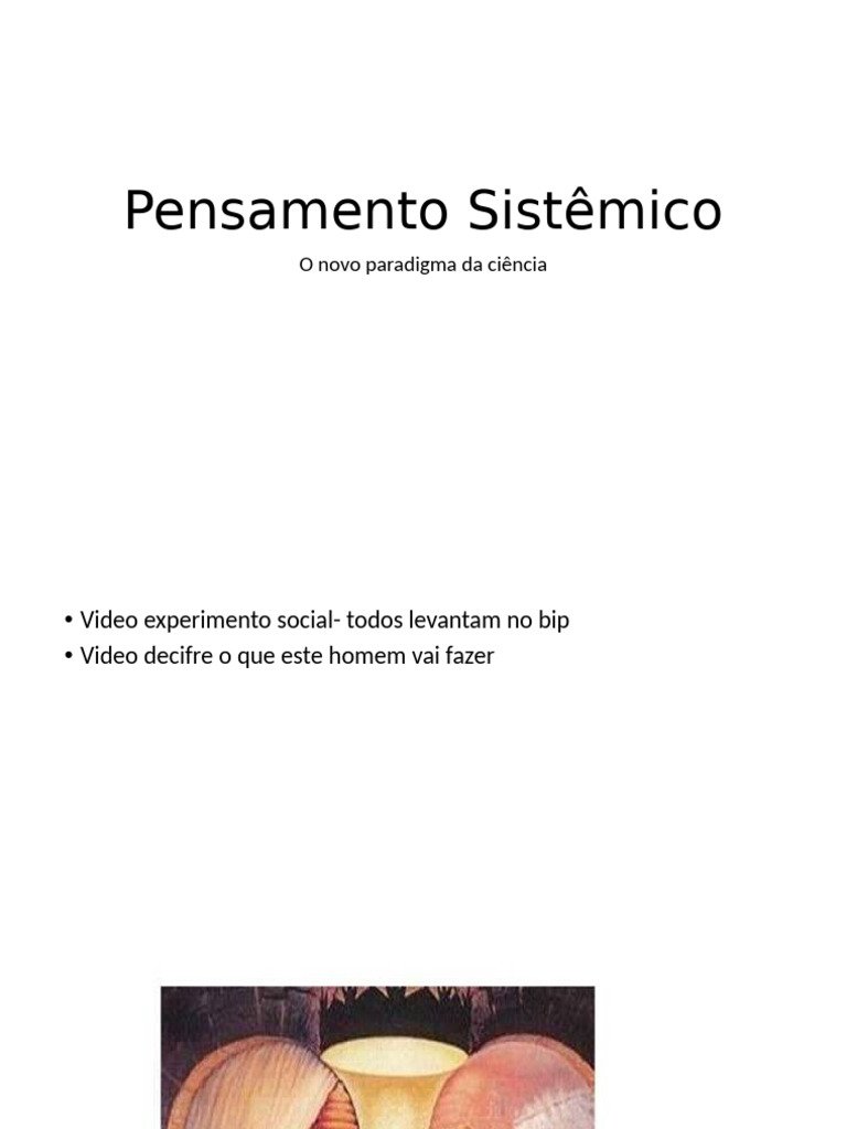 Pensamento Sistêmico | PDF