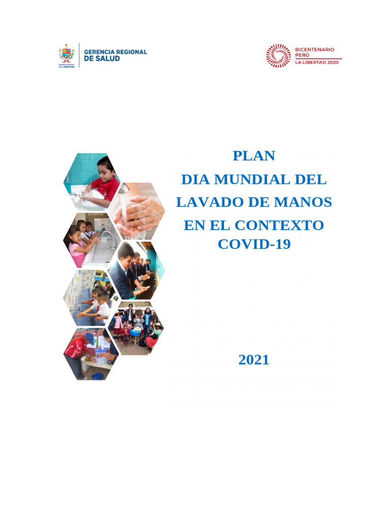 Plan de Lavado de Manos 2021 | PDF