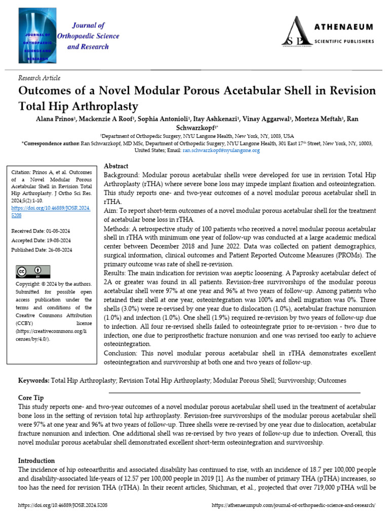 Muscle Structural And Functional Adaptations And Their Osteoarthritis