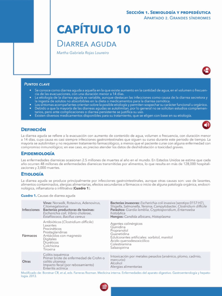 Diarrea Aguda | PDF