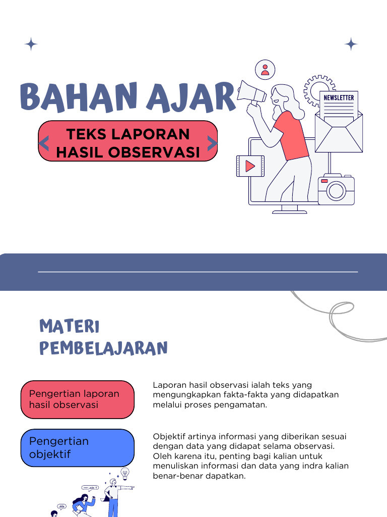 Bahan Ajar Teks LHO | PDF