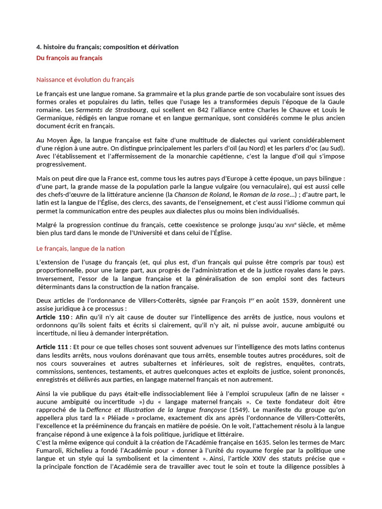 Leçon | PDF