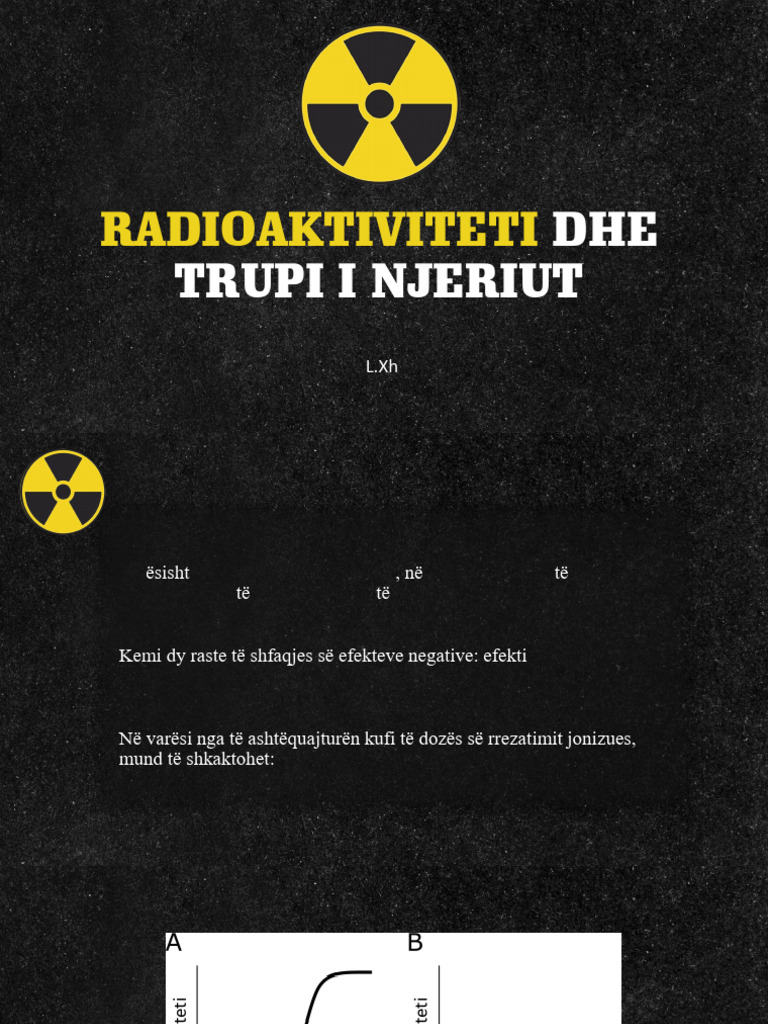 Radioaktiviteti Dhe Trupi I Njeriut | PDF