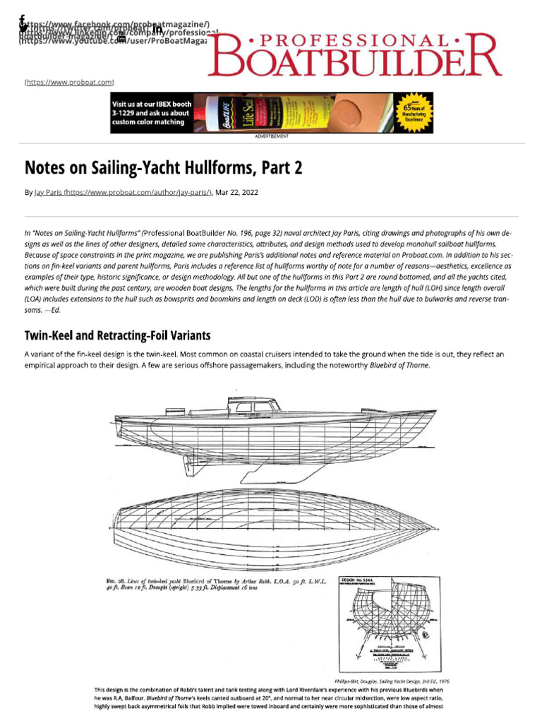 Saildrone Lines | PDF