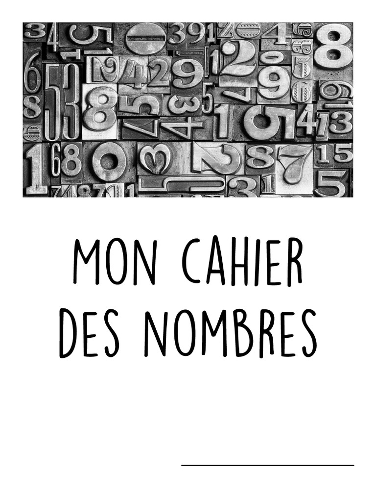 Cahier des nombres GS: Activités pratiques | PDF