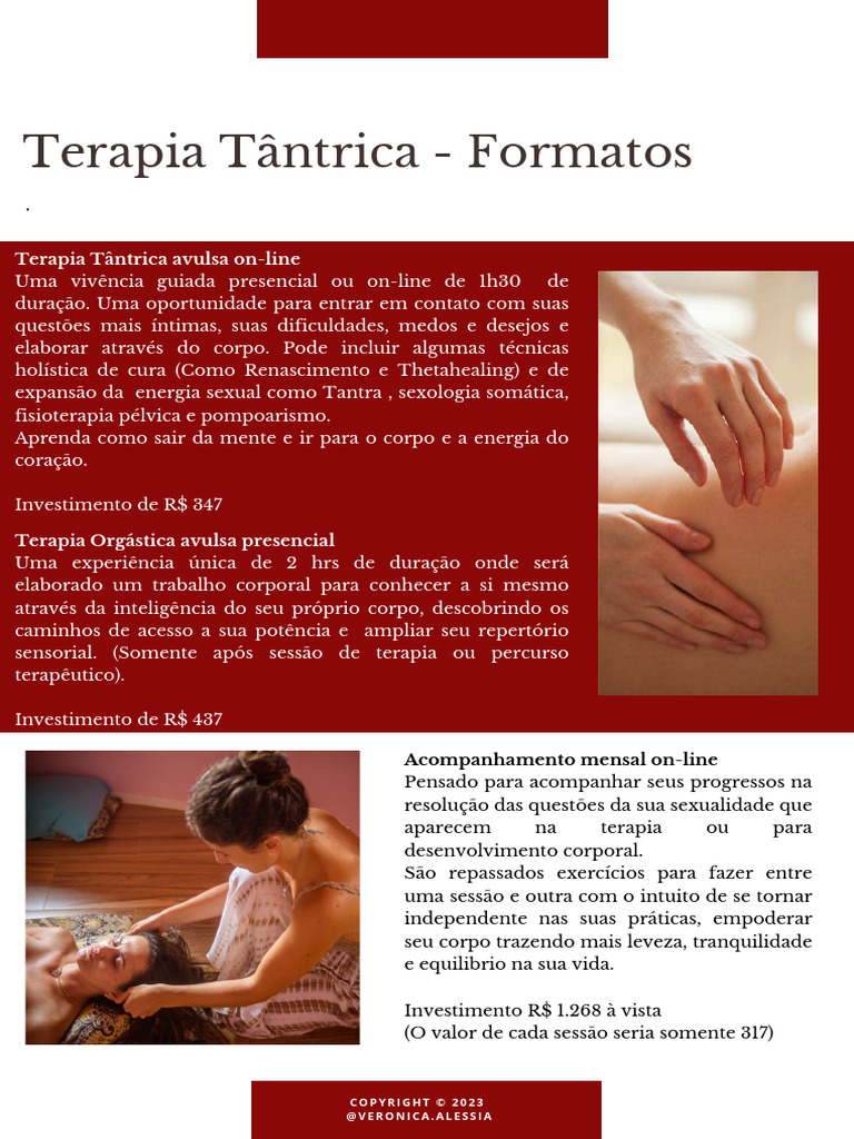 Terapia Tântrica e Orgástica Online | PDF | Tantra