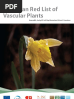 European Red List of Vascular Plants