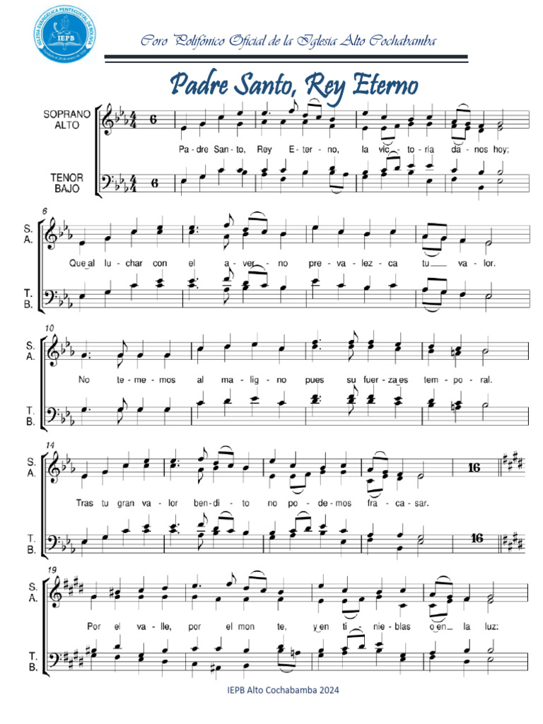 23 Padre Santo Rey | PDF