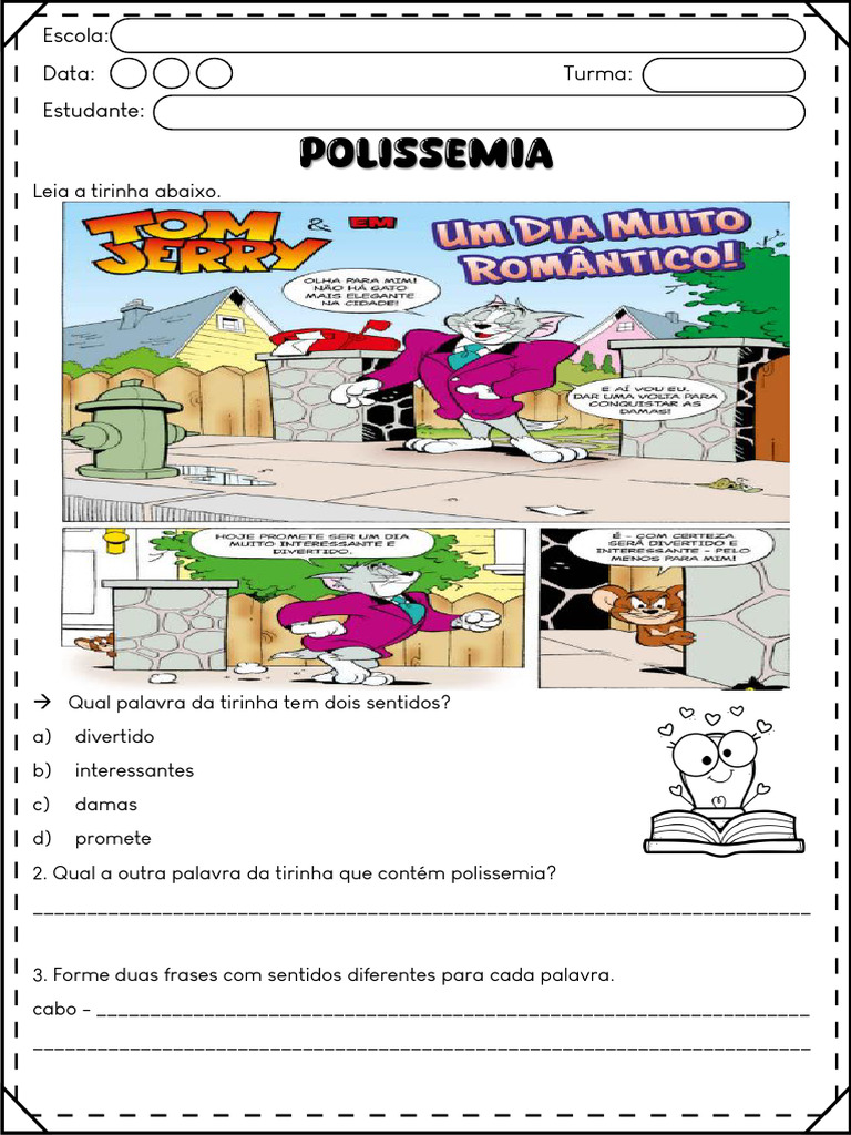 LP Atividades Complementares Polissemia | PDF